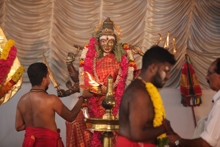 Panjaloha idol of Pournamikavu Devi