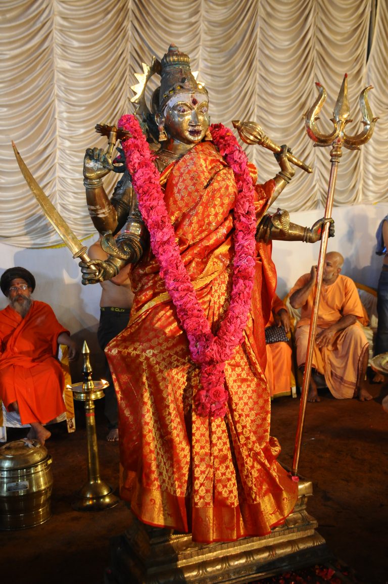 Panjaloha idol of Pournamikavu Devi
