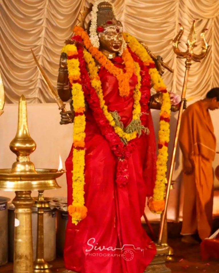 Panjaloha idol of Pournamikavu Devi